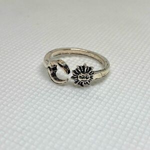 Celestial Sun And Moon Ring